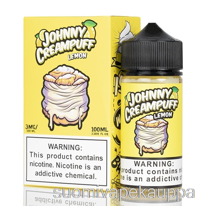 Vape Netistä Sitruuna - Johnny Creampuff - 100ml 3mg